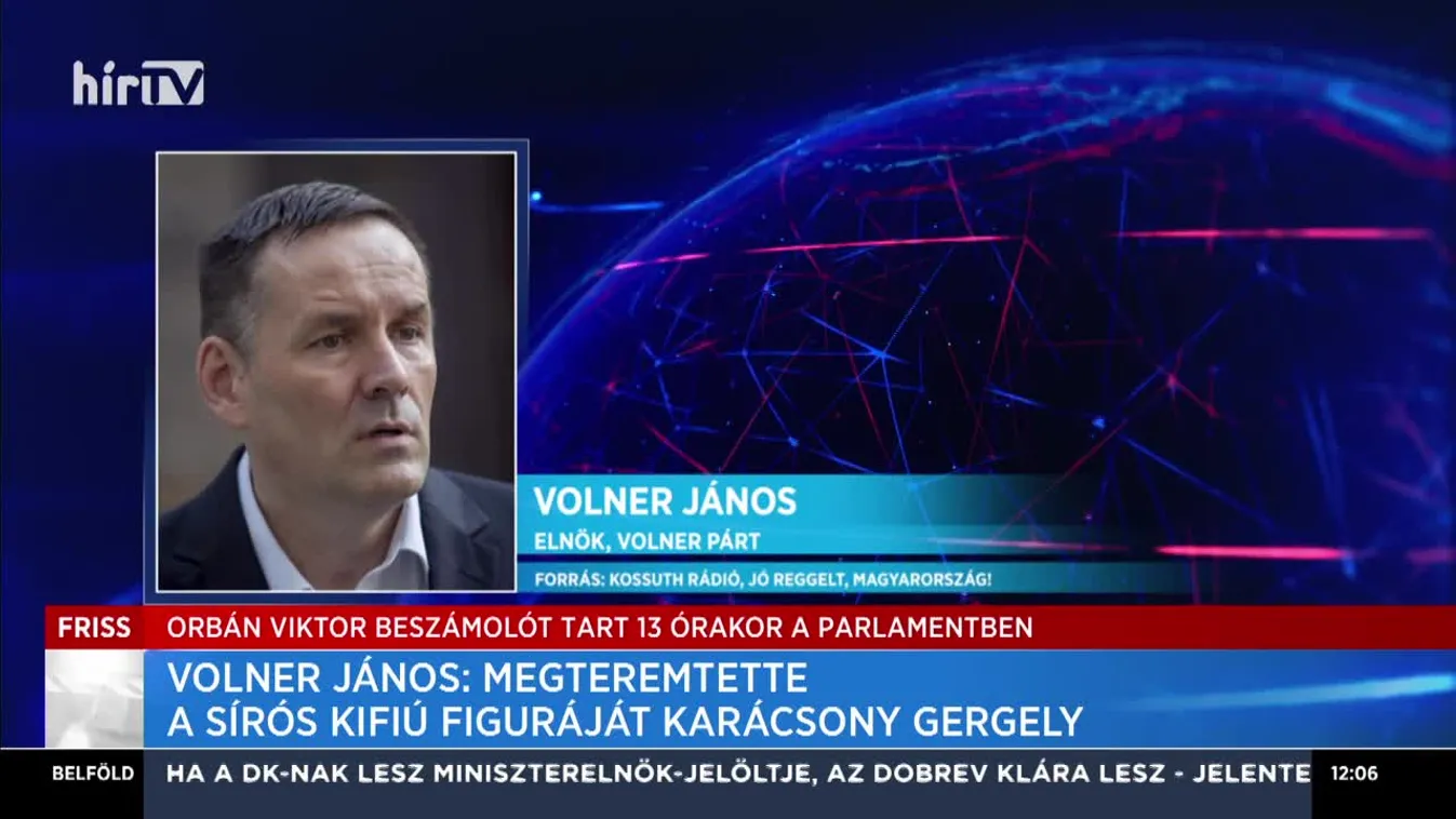 Volner János: Megteremtette a sírós kisfiú figuráját Karácsony Gergely