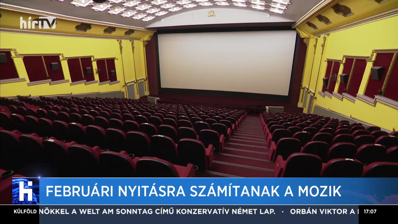 Februári nyitásra számítanak a mozik