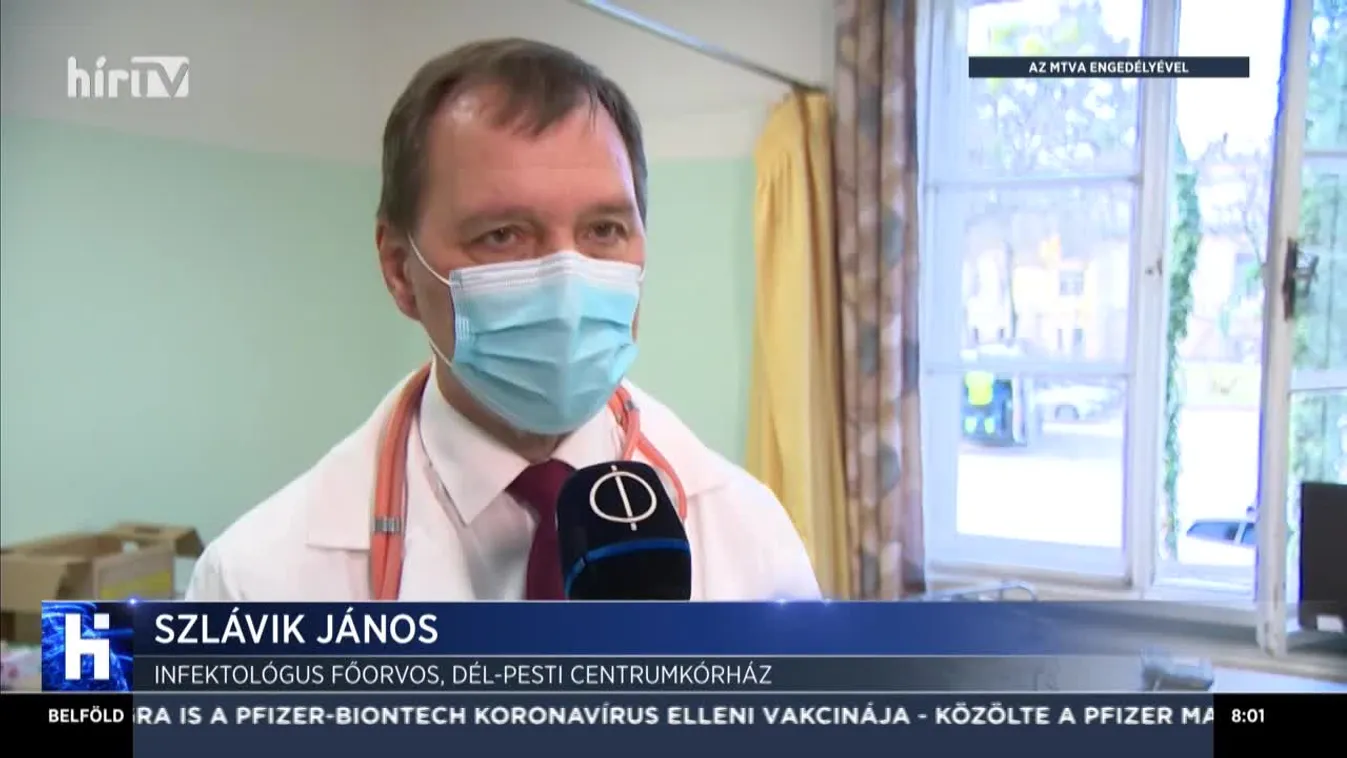 Megkapták a védőoltást az első egészségügyi dolgozók