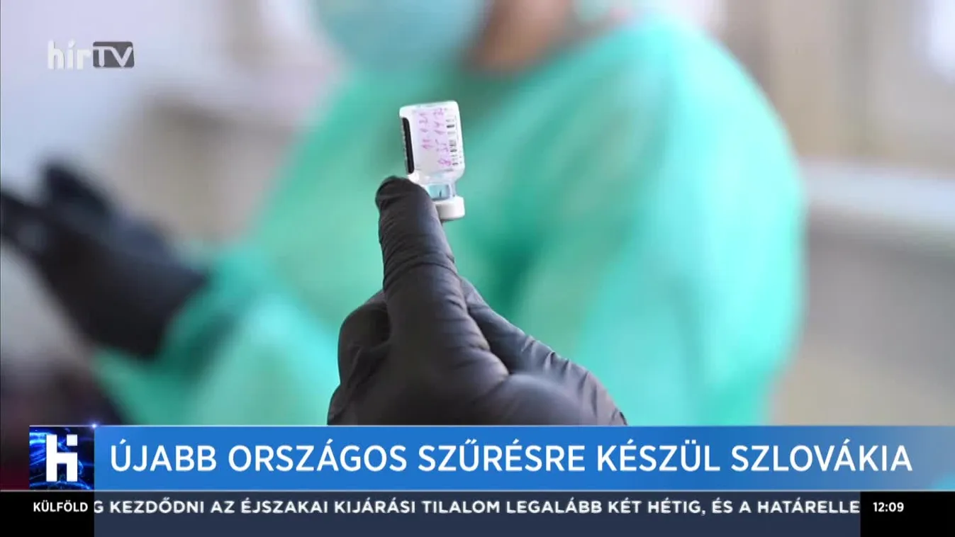 Újabb országos szűrésre készül Szlovákia
