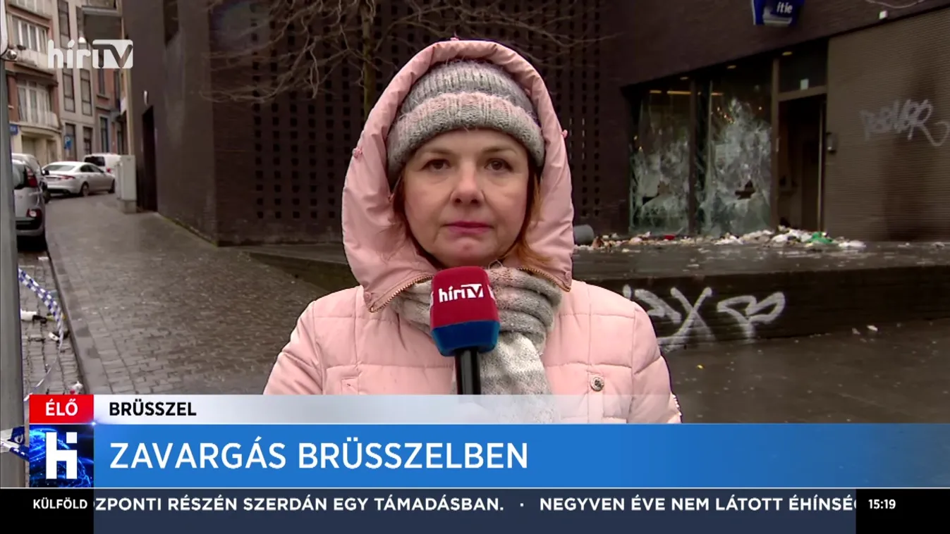 Zavargás Brüsszelben