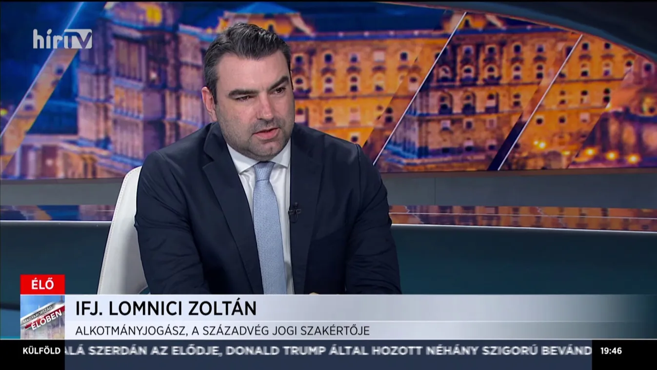 Ifj. Lomnici Zoltán: Biden megkezdte Trump örökségének felszámolását