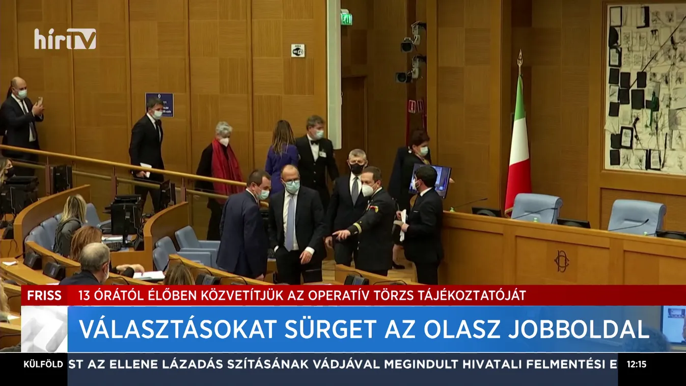 Választásokat sürget az olasz jobboldal