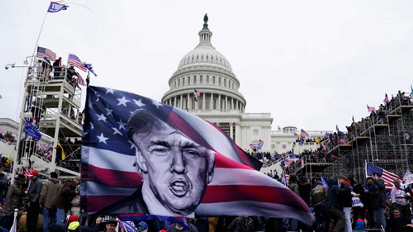 Trump híve volt a Capitolium ostroma miatt meghalt rendőr