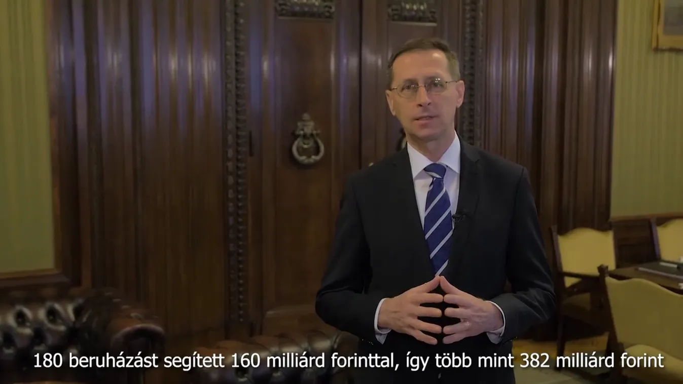 Varga: A cél, hogy 2021 a növekedés éve legyen