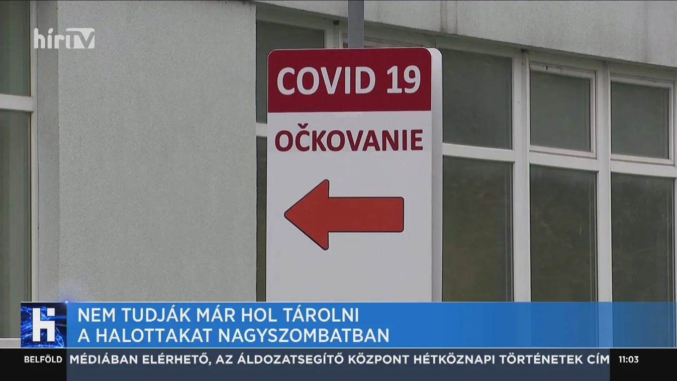 Nem tudják már hol tárolni a halottakat Nagyszombatban