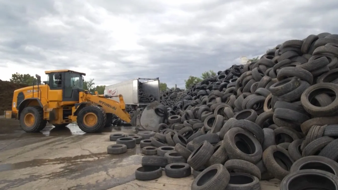 Zöldövezet:  Gumiból készül Magyarország legkorszerűbb útja