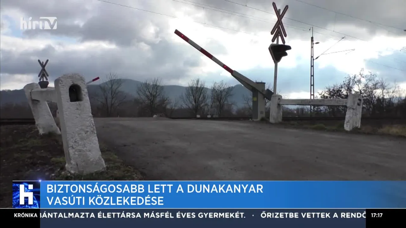 Biztonságosabb lett a Dunakanyar vasúti közlekedése