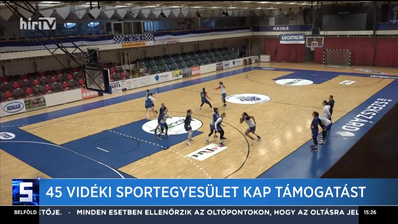 45 vidéki sportegyesület kap támogatást