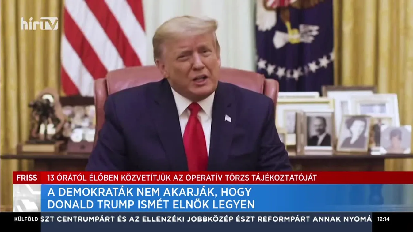 Megszavazták Trump elmozdítását
