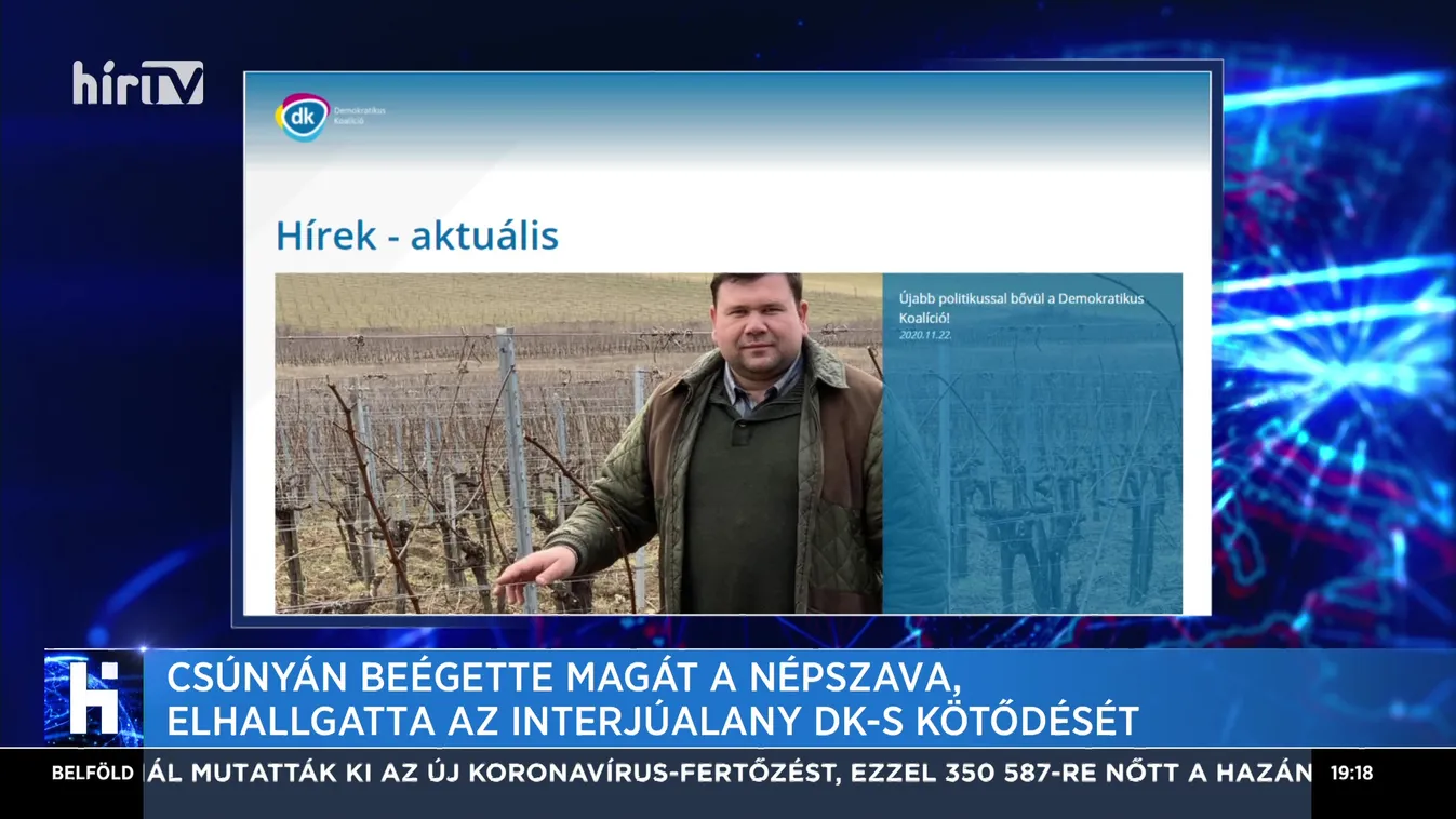 Csúnyán beégette magát a Népszava, elhallgatta az interjúalany DK-s kötődését