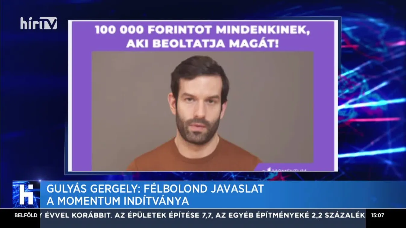 Gulyás Gergely: Félbolond javaslat a Momentum indítványa