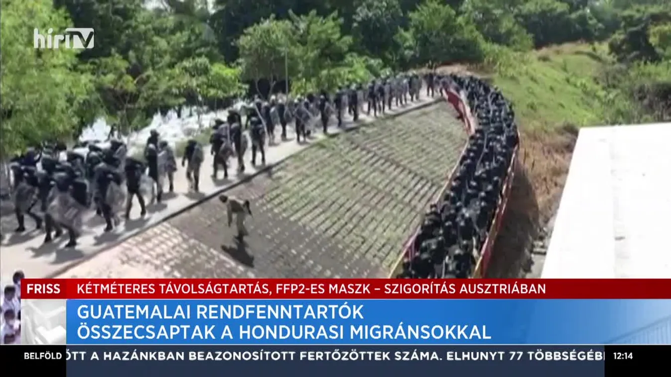 Biden beiktatása előtt indult el a karaván