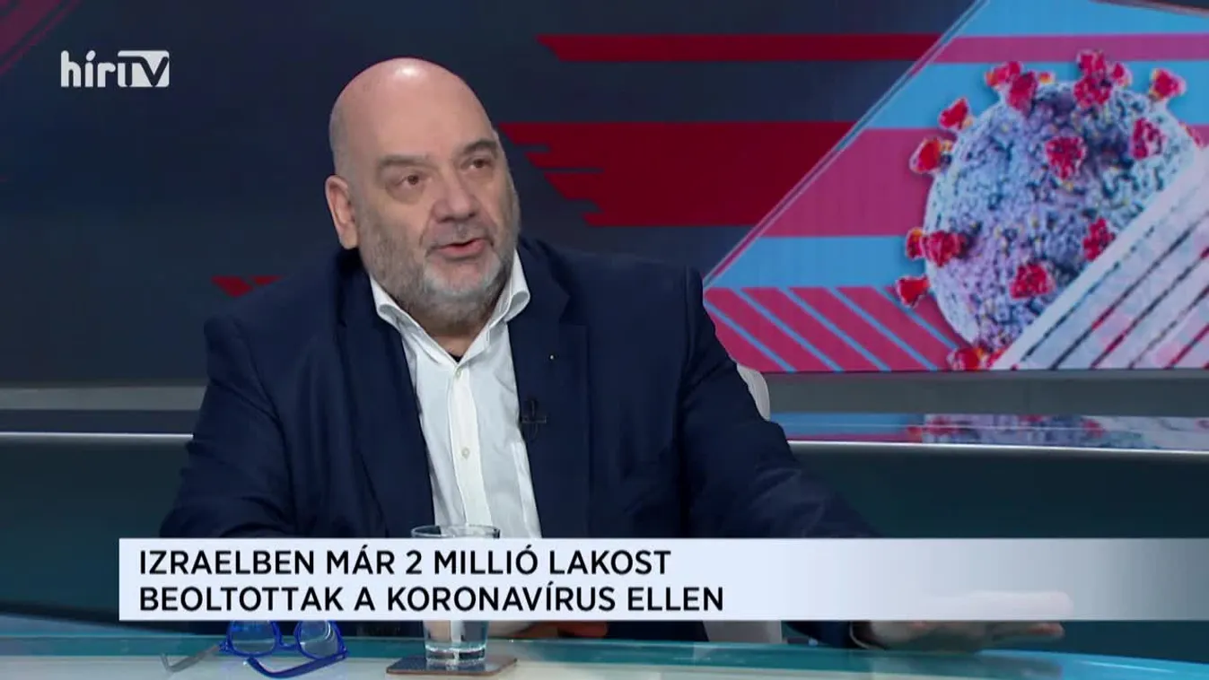 Breuer Péter: Izraelben már 2 millió lakost beoltottak a vírus ellen