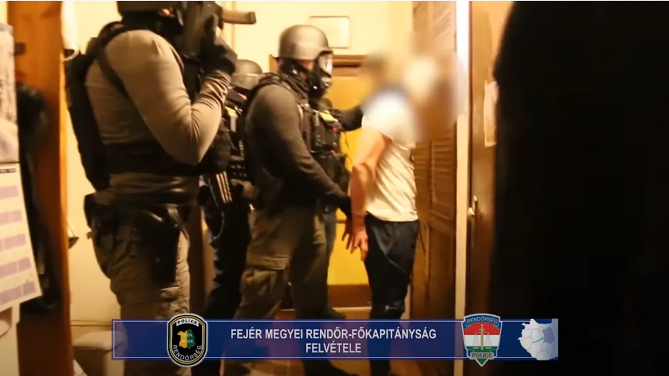 Kábítószer-kereskedő bűnbandára csapott le a rendőrség