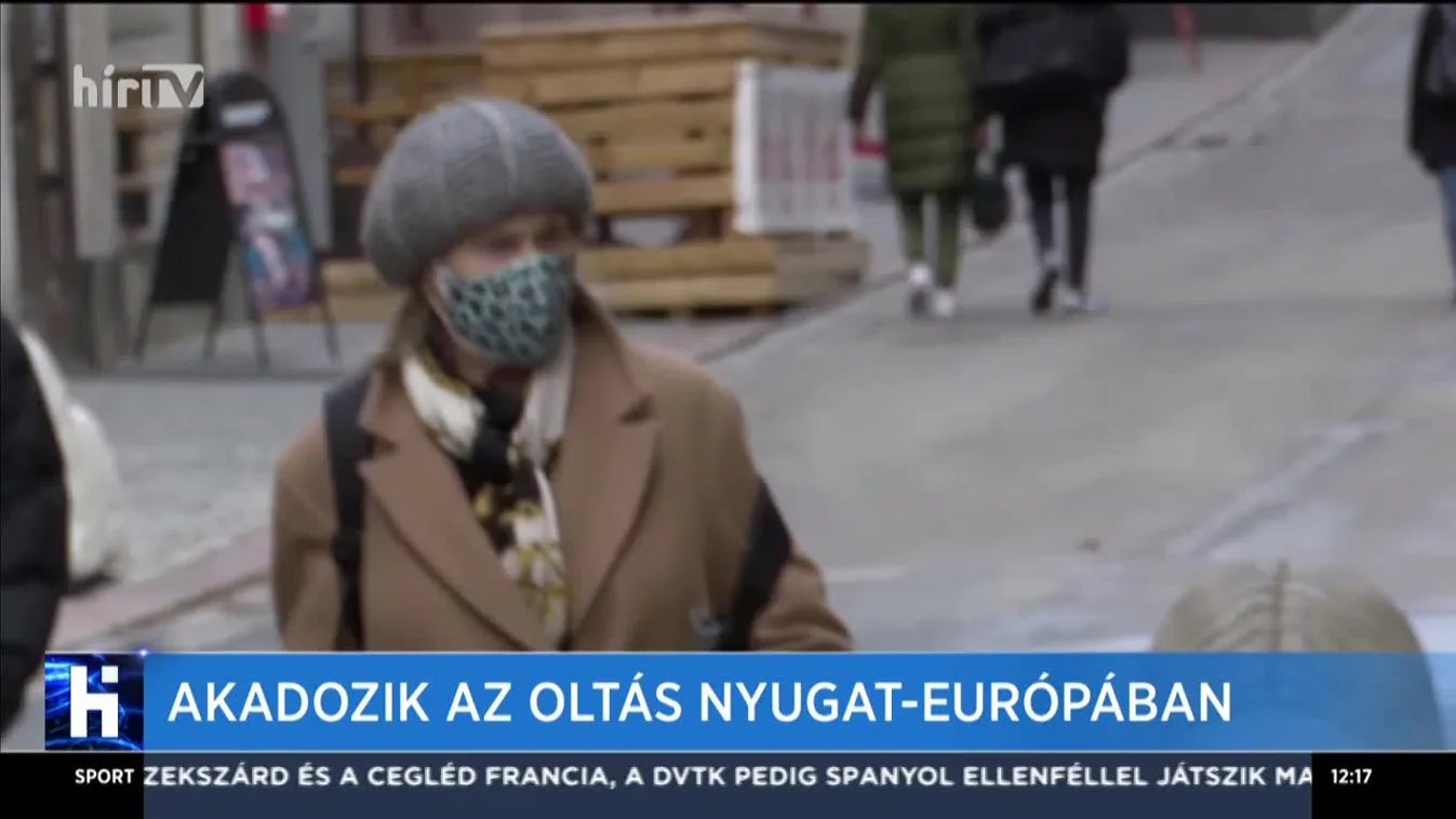 Akadozik az oltás Nyugat-Európában