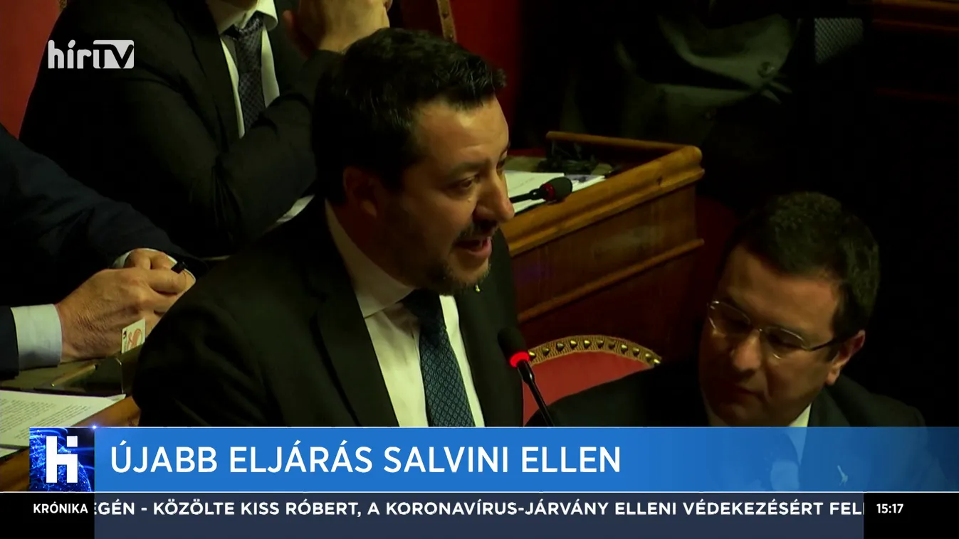 Újabb eljárás Salvini ellen