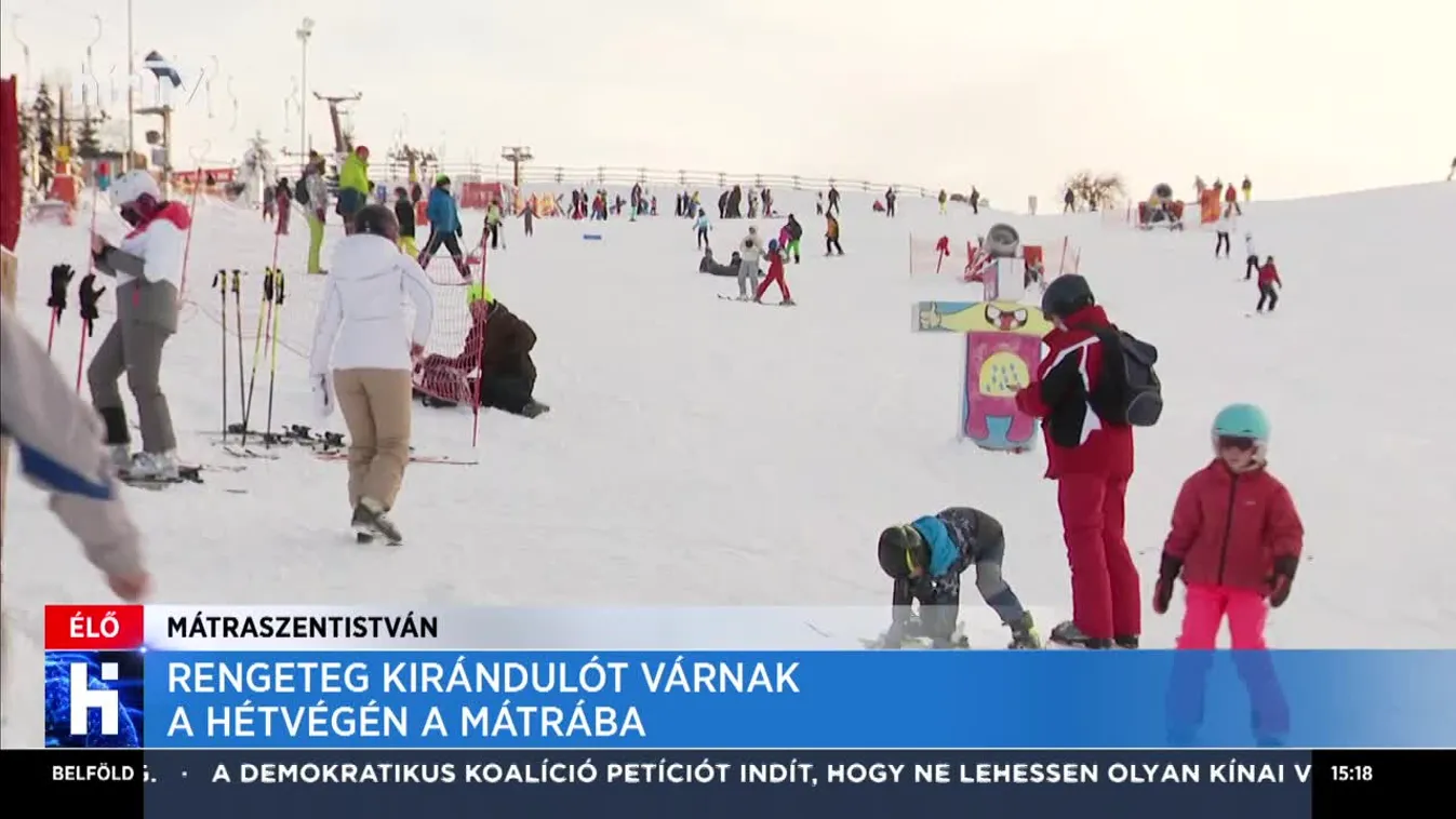 Rengeteg kirándulót várnak a hétvégén a Mátrába