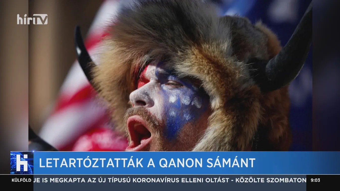 Letartóztatták a QAnon Sámánt