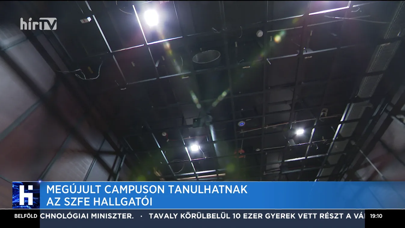 Megújult campuson tanulhatnak az SZFE hallgatói