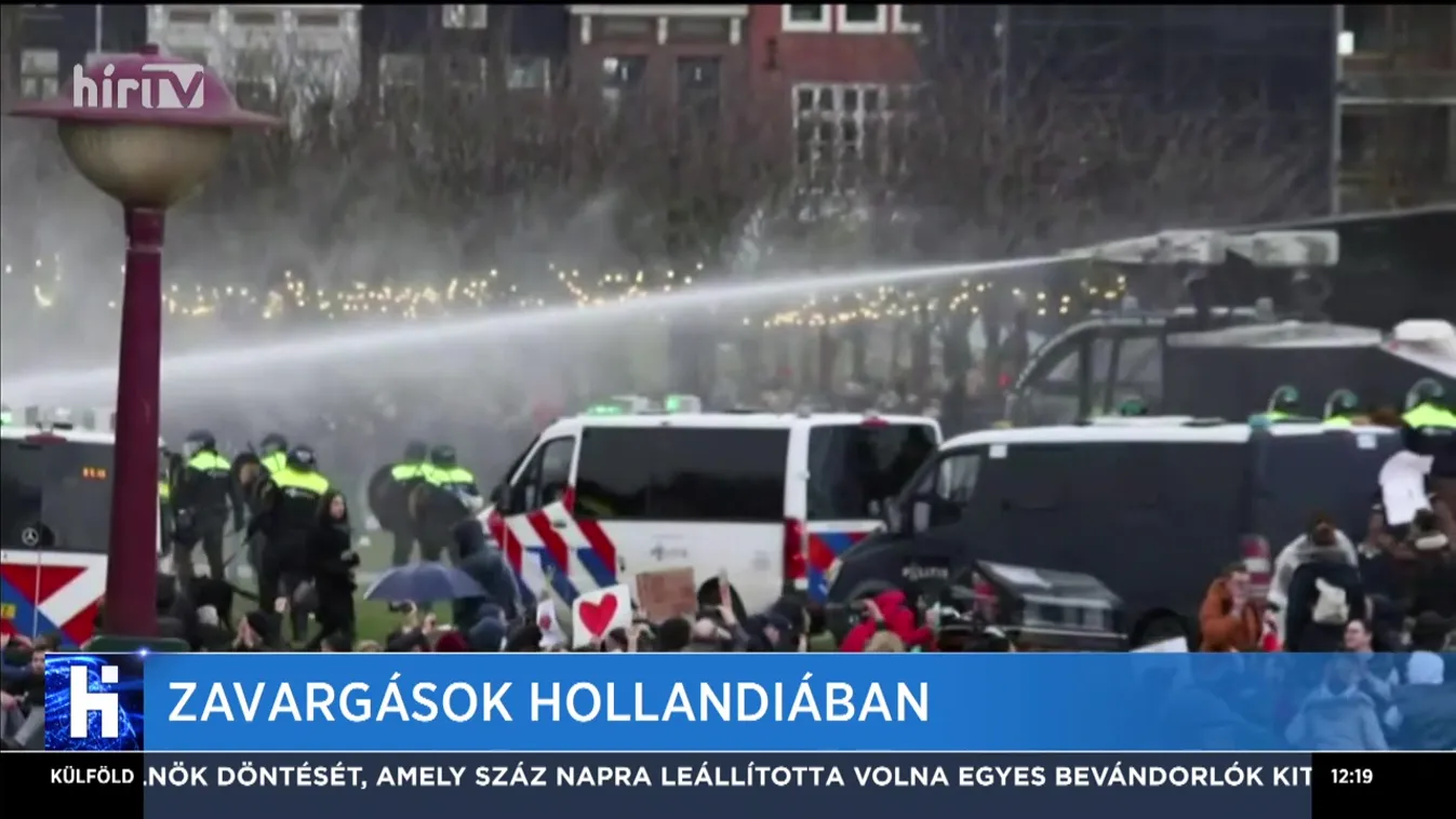Zavargások Hollandiában