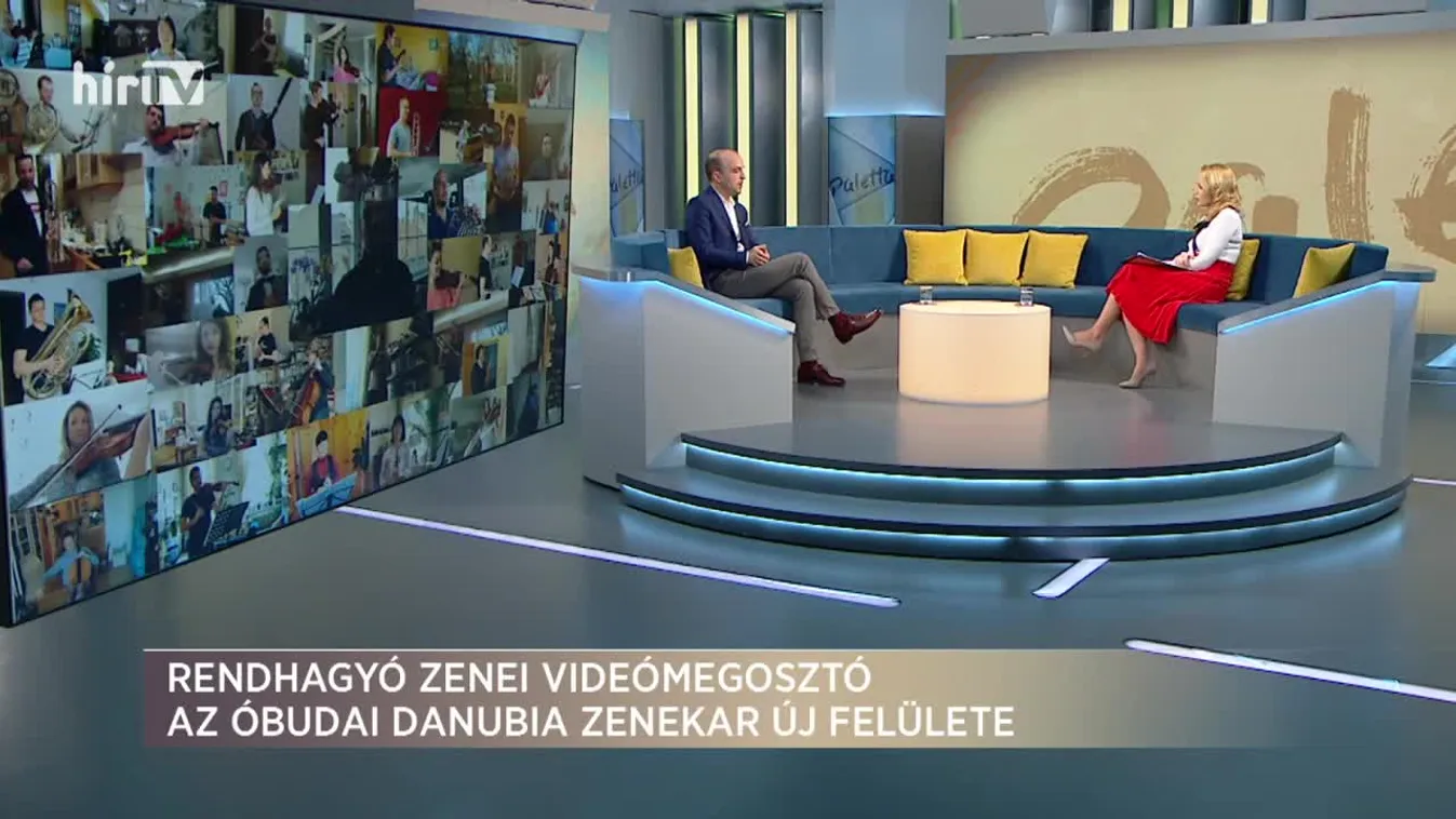 Paletta: Rendhagyó zenei videómegosztó az Óbudai Danubia Zenekar új felülete