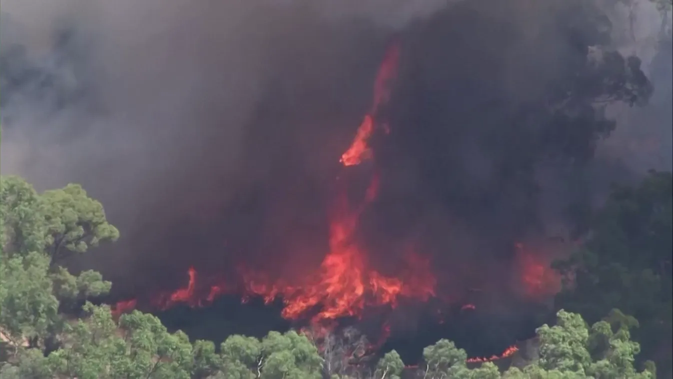 Bozót- és erdőtüzek Délnyugat-Ausztráliában