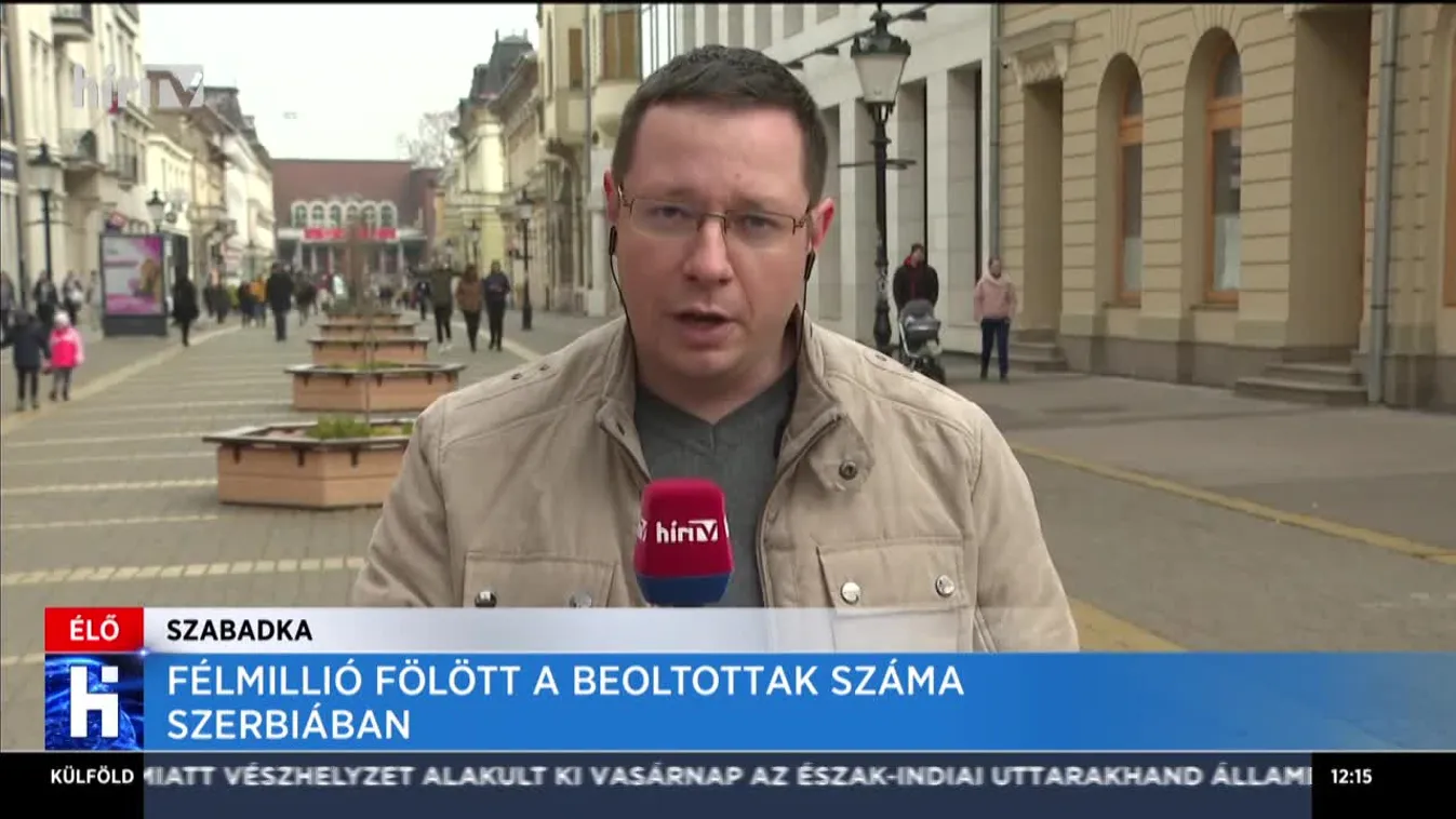 Félmillió fölött a beoltottak száma Szerbiában