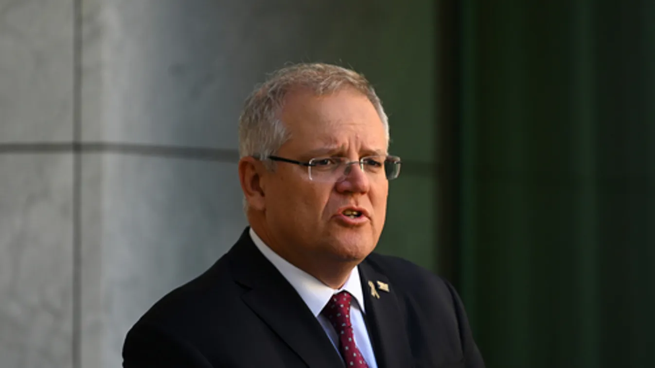 Scott Morrison ausztrál kormányfő az elsők közt oltatta be magát