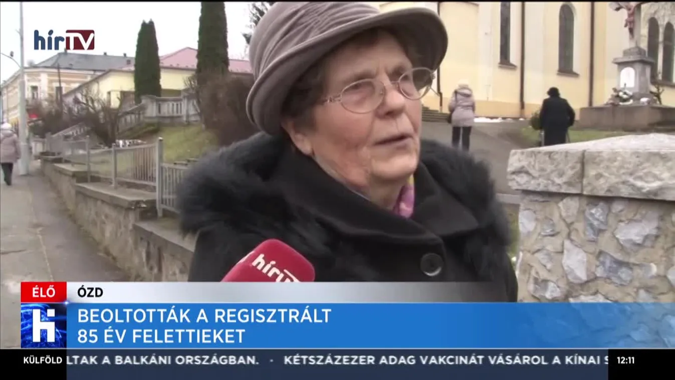 Beoltották a regisztrált 85 év felettieket