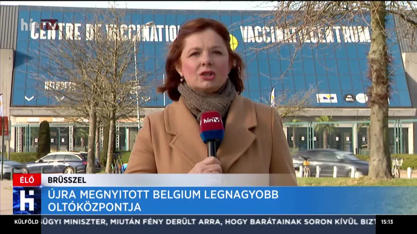 Újra megnyitott Belgium legnagyobb oltóközpontja