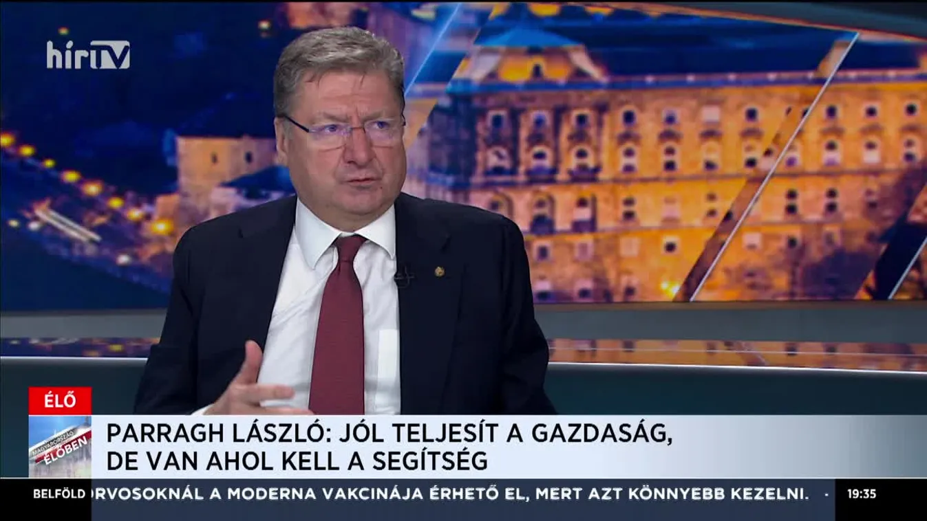 Magyarország élőben Parragh Lászlóval (2021-02-05)