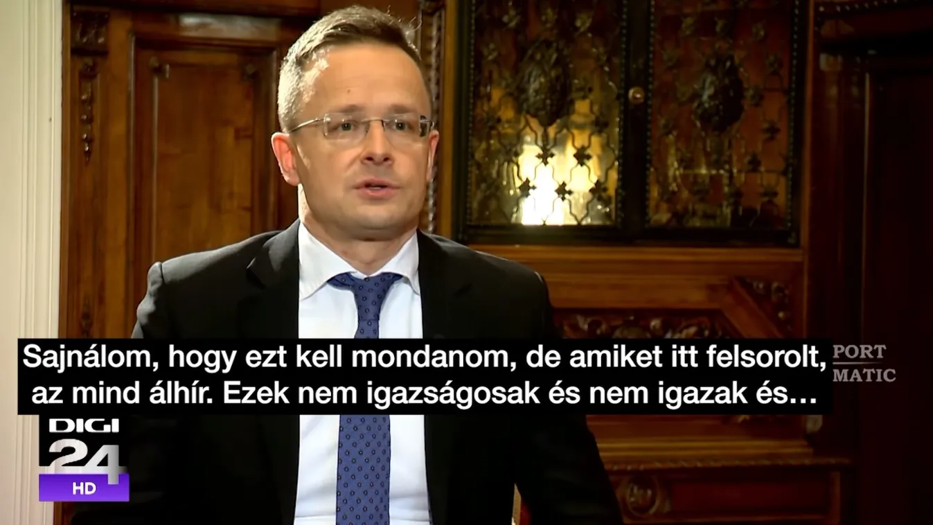 Szijjártó a román televíziónak: Európában hazudnak a magyar sajtószabadságról