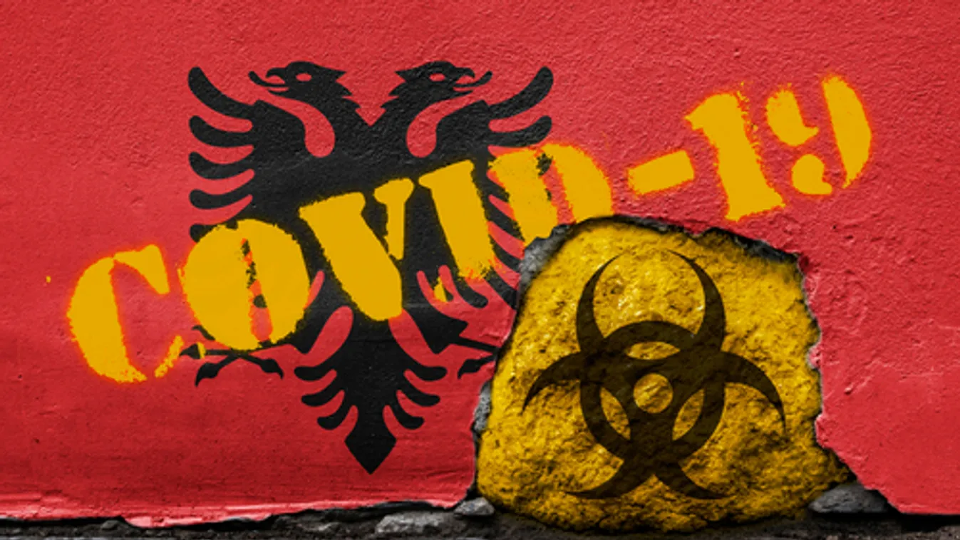Albániában rekordszámú napi új fertőzést jegyeztek fel