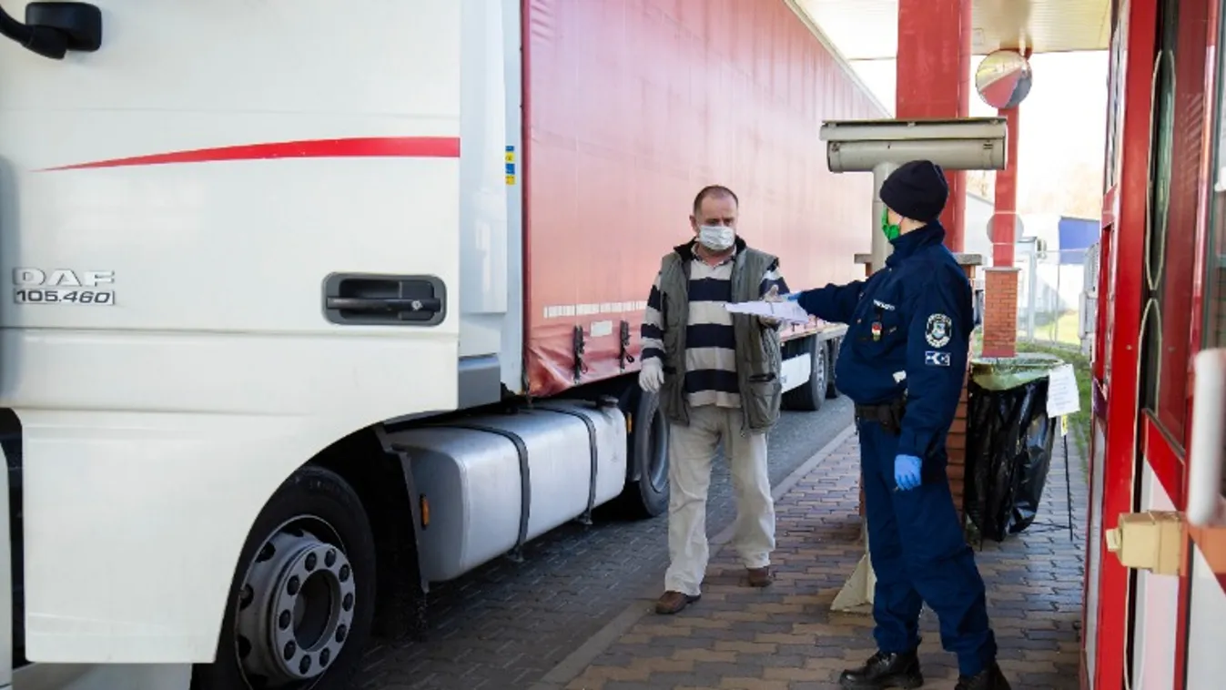 Hétfőtől fokozottan ellenőrzi a teherautókat és a buszokat a rendőrség