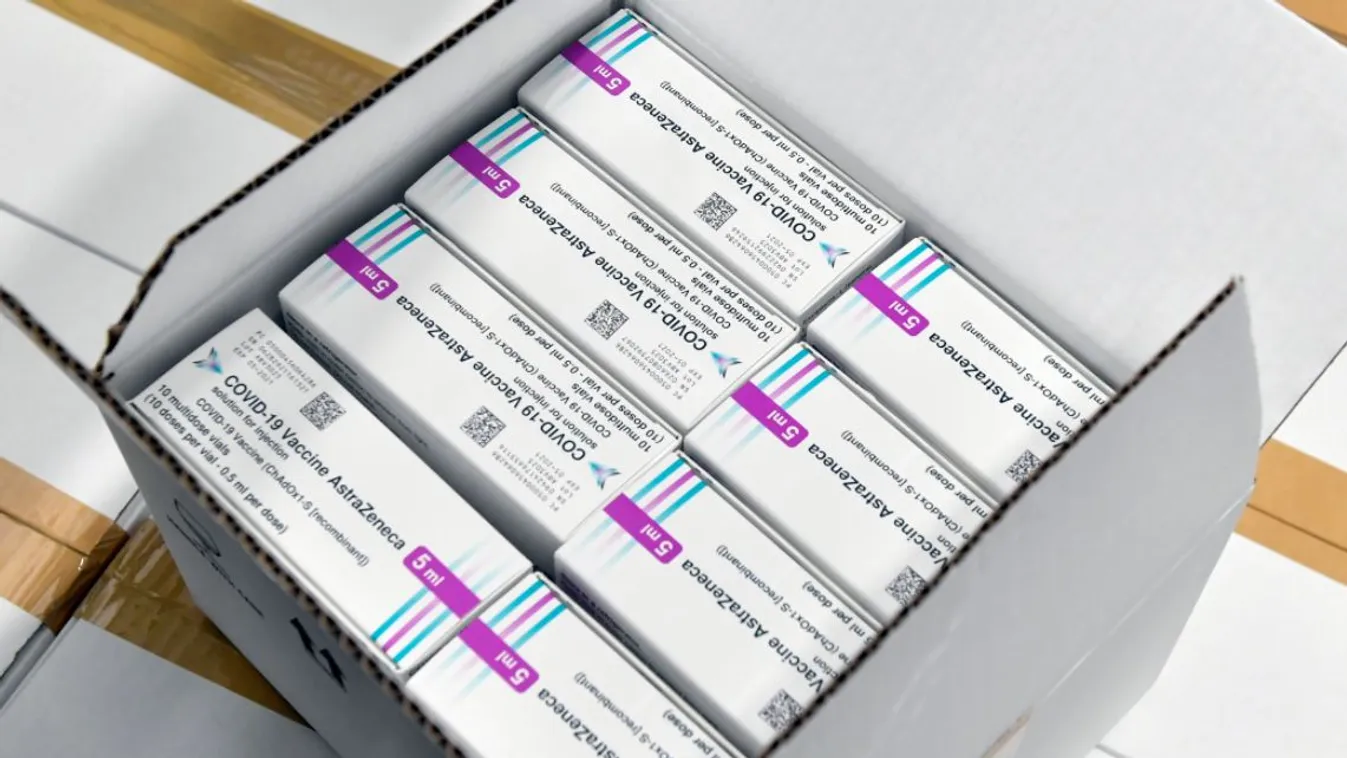 Megérkezett az első szállítmány az oxfordi AstraZeneca-vakcinából