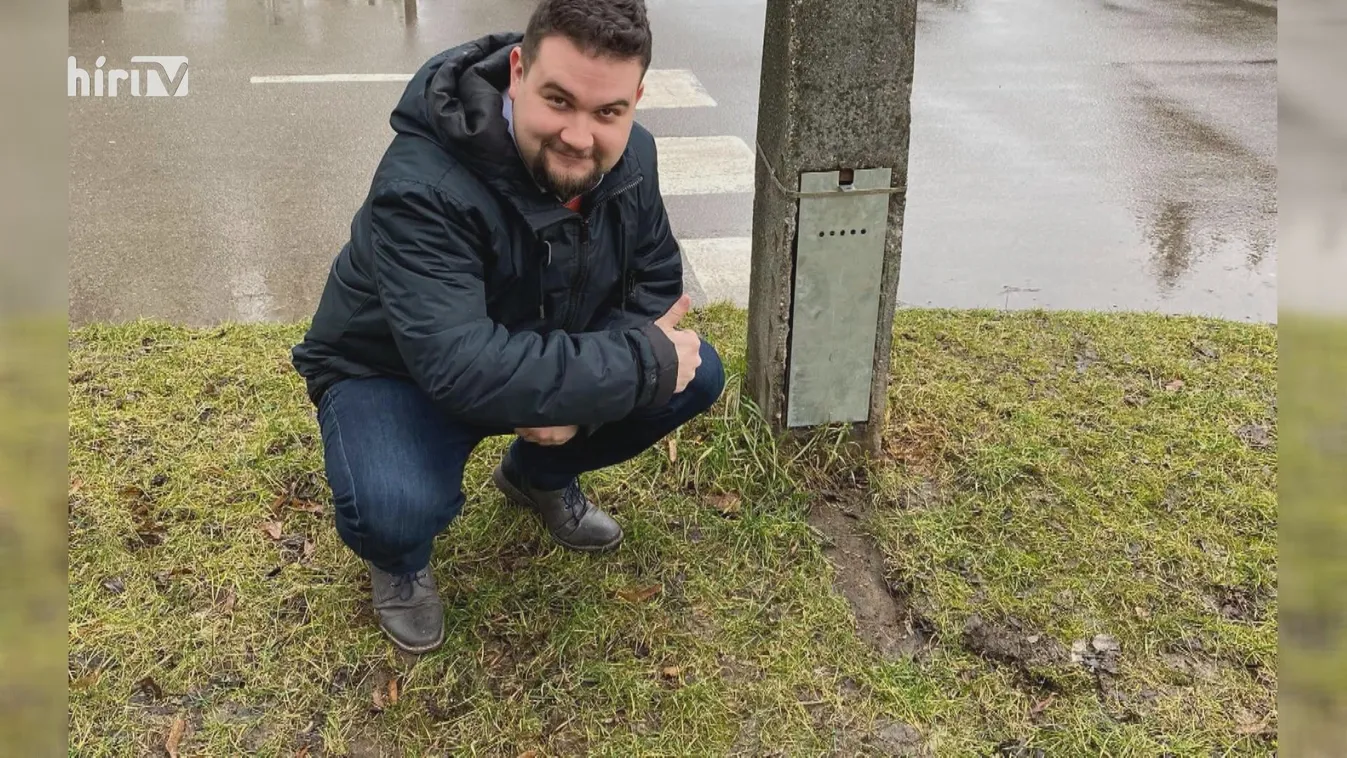 Villanyoszloppal fotóztatta magát az egri alpolgármester