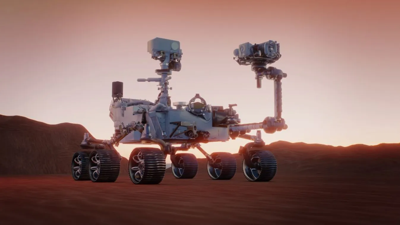 Videó a marsjáró leszállásáról