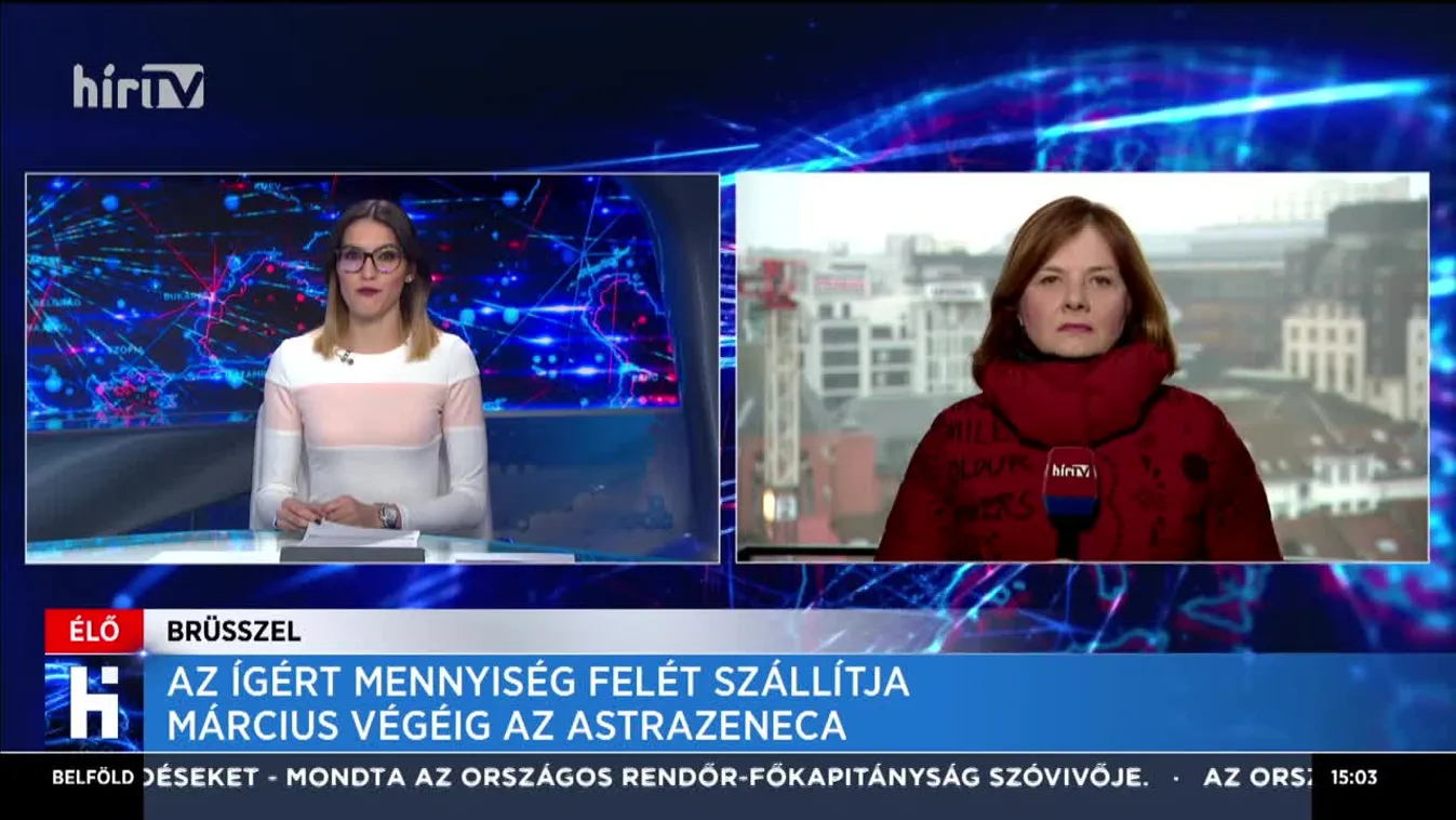 Az ígért mennyiség felét szállítja március végéig az AstraZeneca