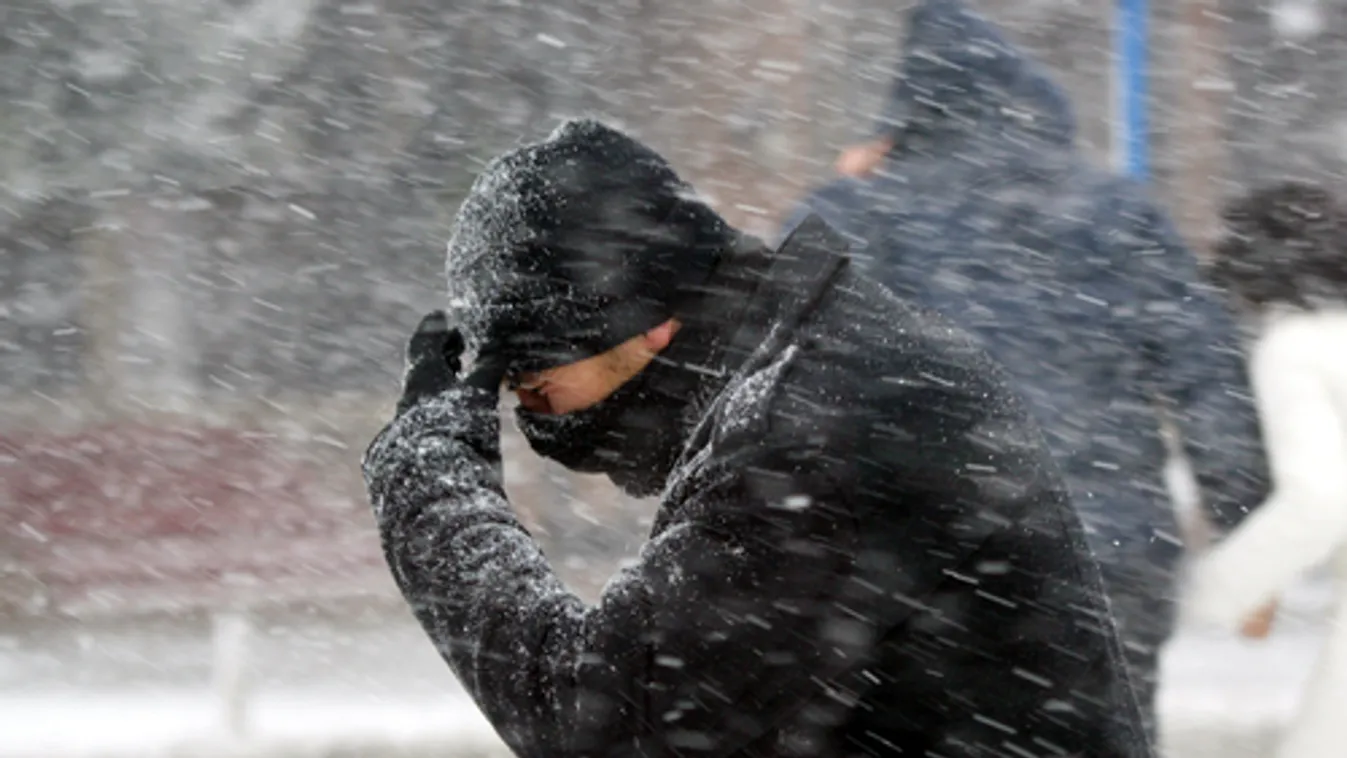 A hét végéig még erős havazás várható több európai országban