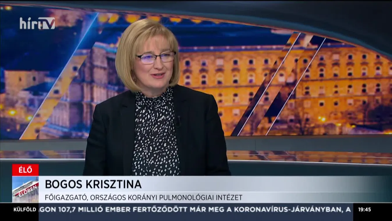 Magyarország élőben Dr. Bogos Krisztinával (2021-02-12)