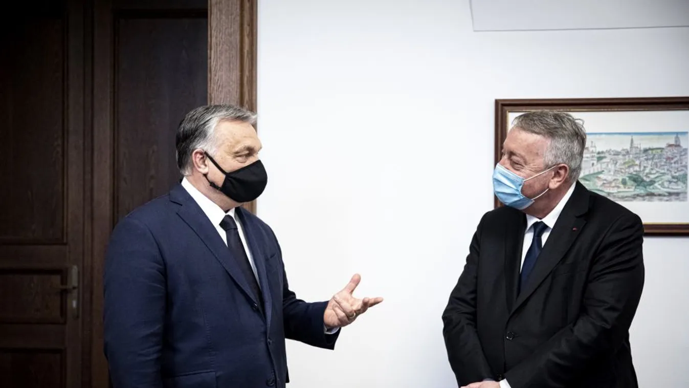 Orbán Viktor a Veolia vezetőivel tárgyalt magyarországi beruházásokról