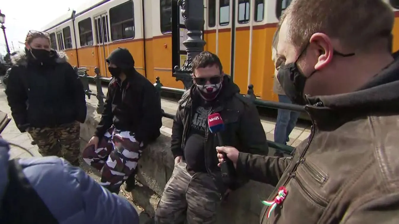 Demonstrál a Mi Hazánk a nemzeti ünnepen