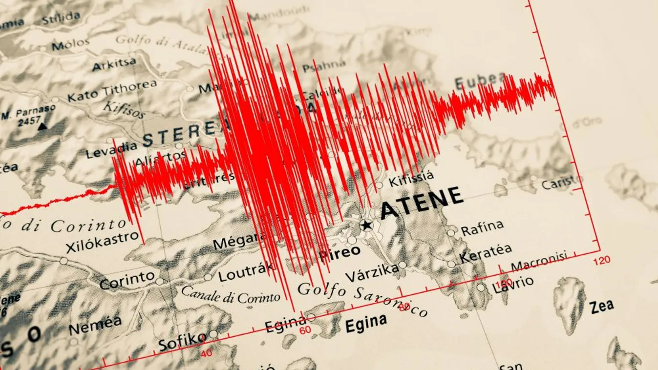 Erős földrengés volt Görögországban