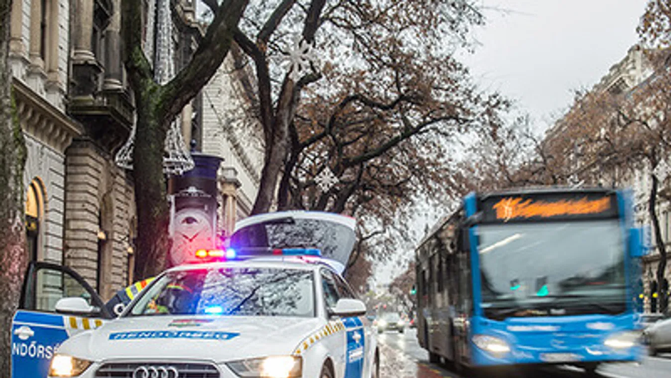 Buszsávban szabálytalankodókat büntettek a rendőrök a fővárosban