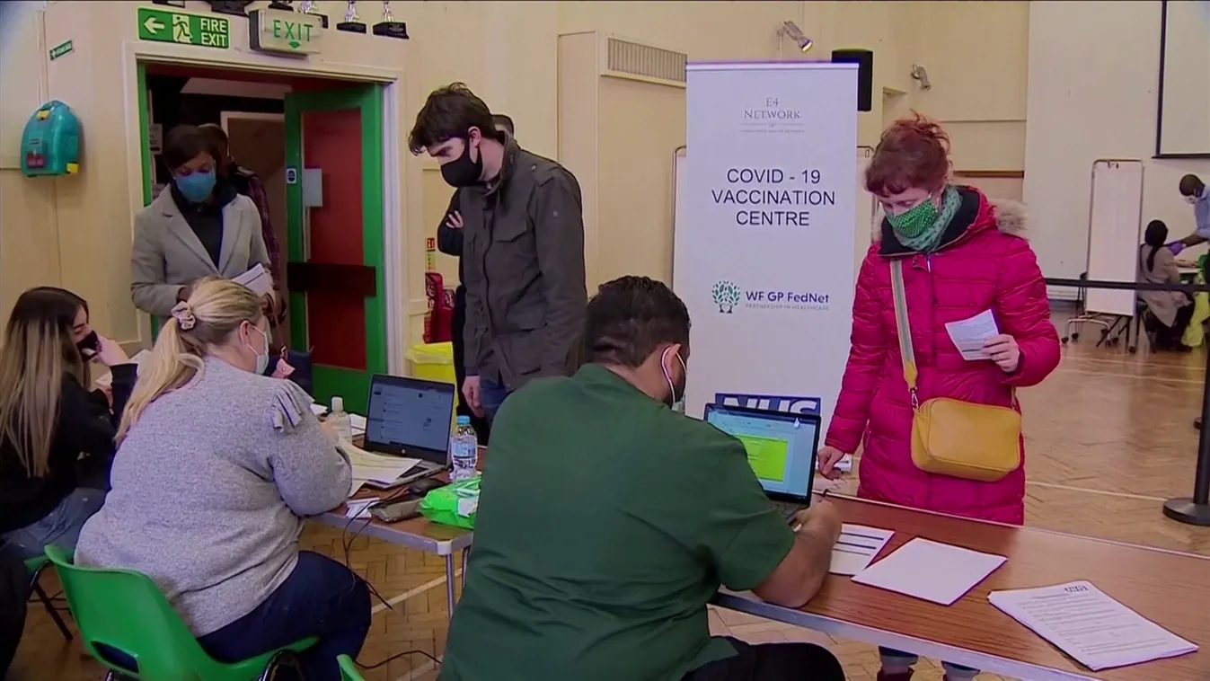 Gyors tempóban oltanak az Egyesült Királyságban