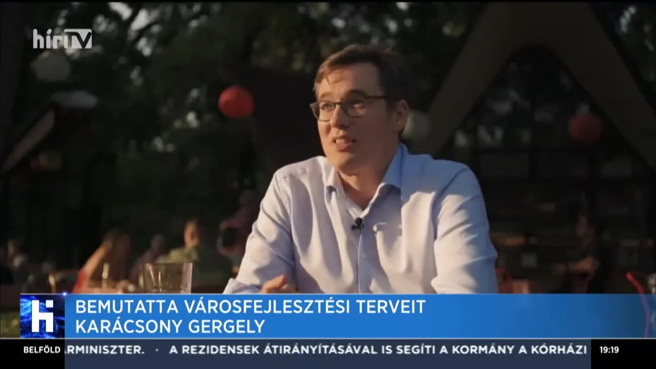 Bemutatta városfejlesztési terveit Karácsony Gergely