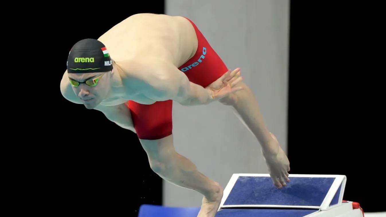 Újabb fantasztikus idő Milák Kristóftól