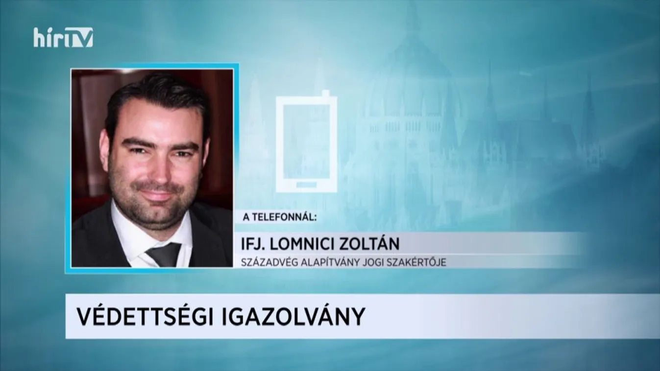 Ifj. Lomnici Zoltán: Amikor az ellenzék a védettségi igazolványt támadja, a normalitást támadja