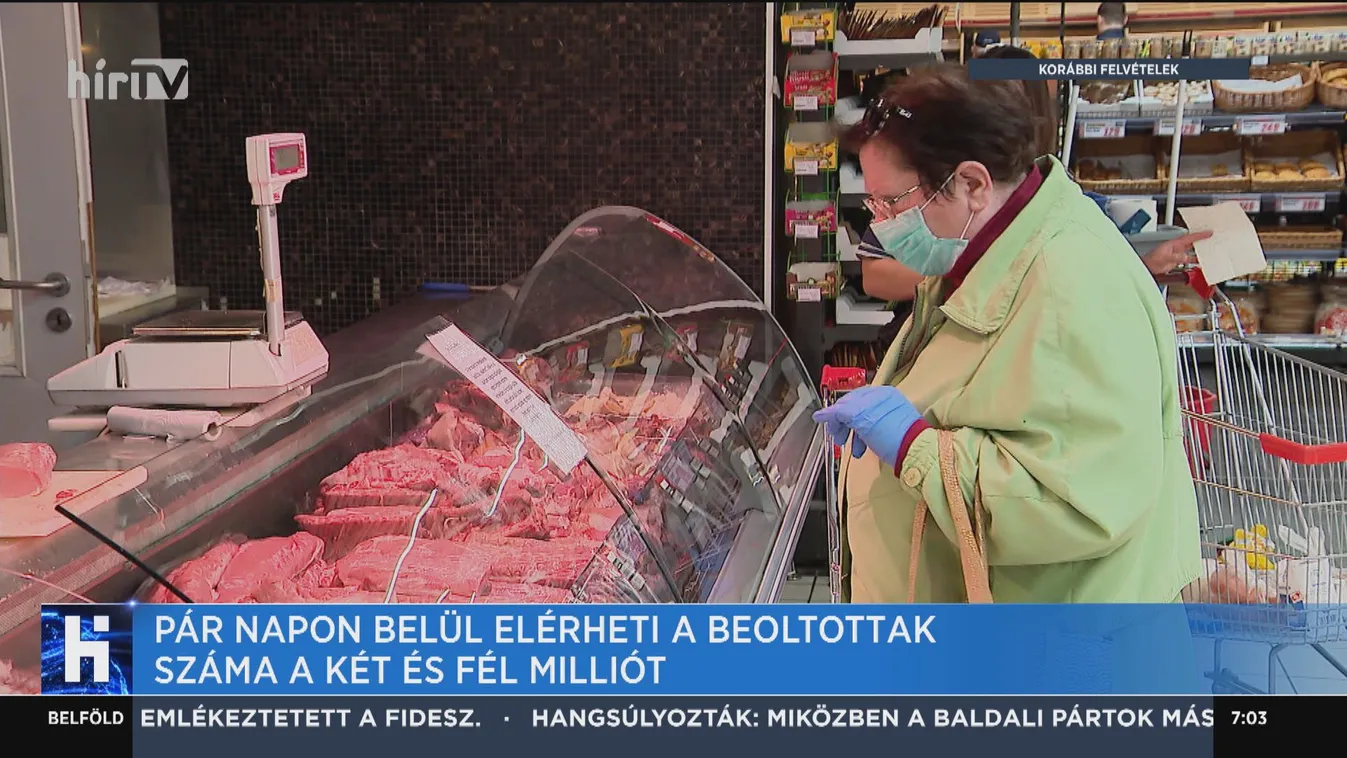 Pár napon belül elérheti a beoltottak száma a két és fél milliót